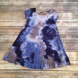 Blue Tie Dye Dress or Tunic